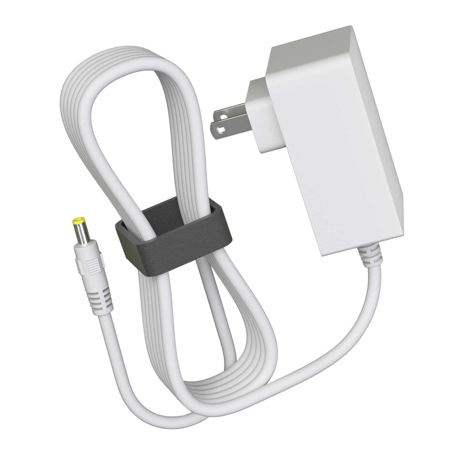 Photo 1 of 12V 6.5FT Power Cord Replacement Adapter Compatible with Fenchilin/Hansong DC117-15 Makeup Mirror Light Bulbs Charger, Fits Hasipu/Hollywood Vanity Mirrors, Perfect Makeup Mirror Charger Replacement