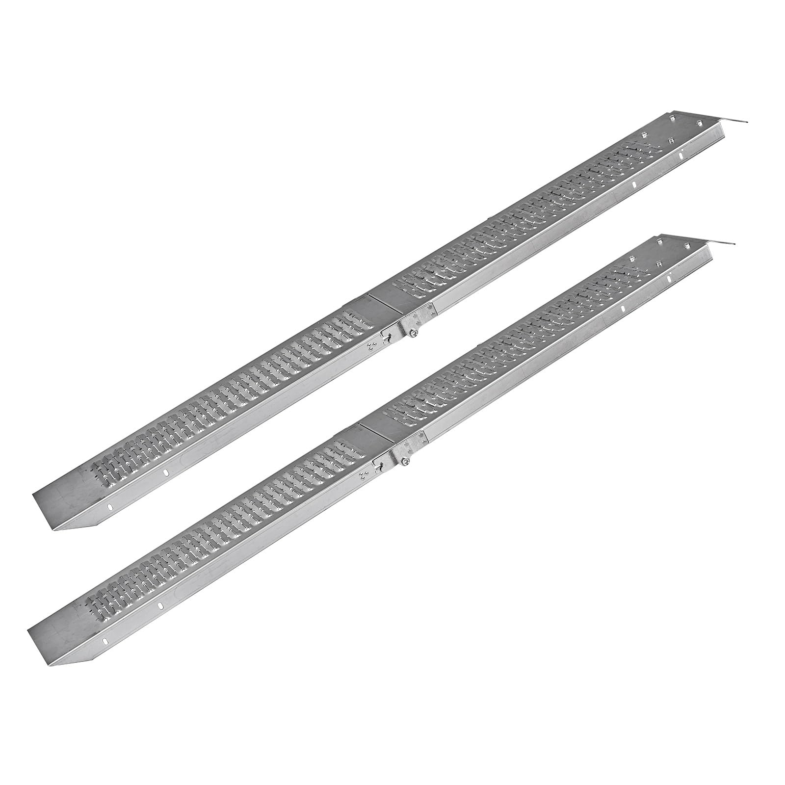 1 Paar Auffahrrampe Rampe Laderampe Auffahrschiene klappbar180 cm/belastbar bis 400 kg für Transporter Anhänger etc.