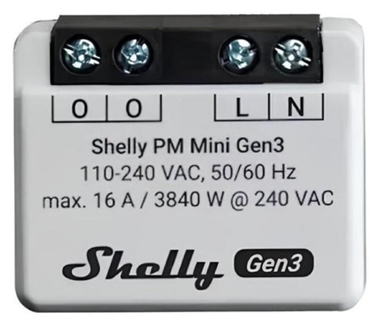 Shelly Plus Pm Mini Gen 3 Interruttore Senza Fili Wi-Fi, Bluetooth - 4