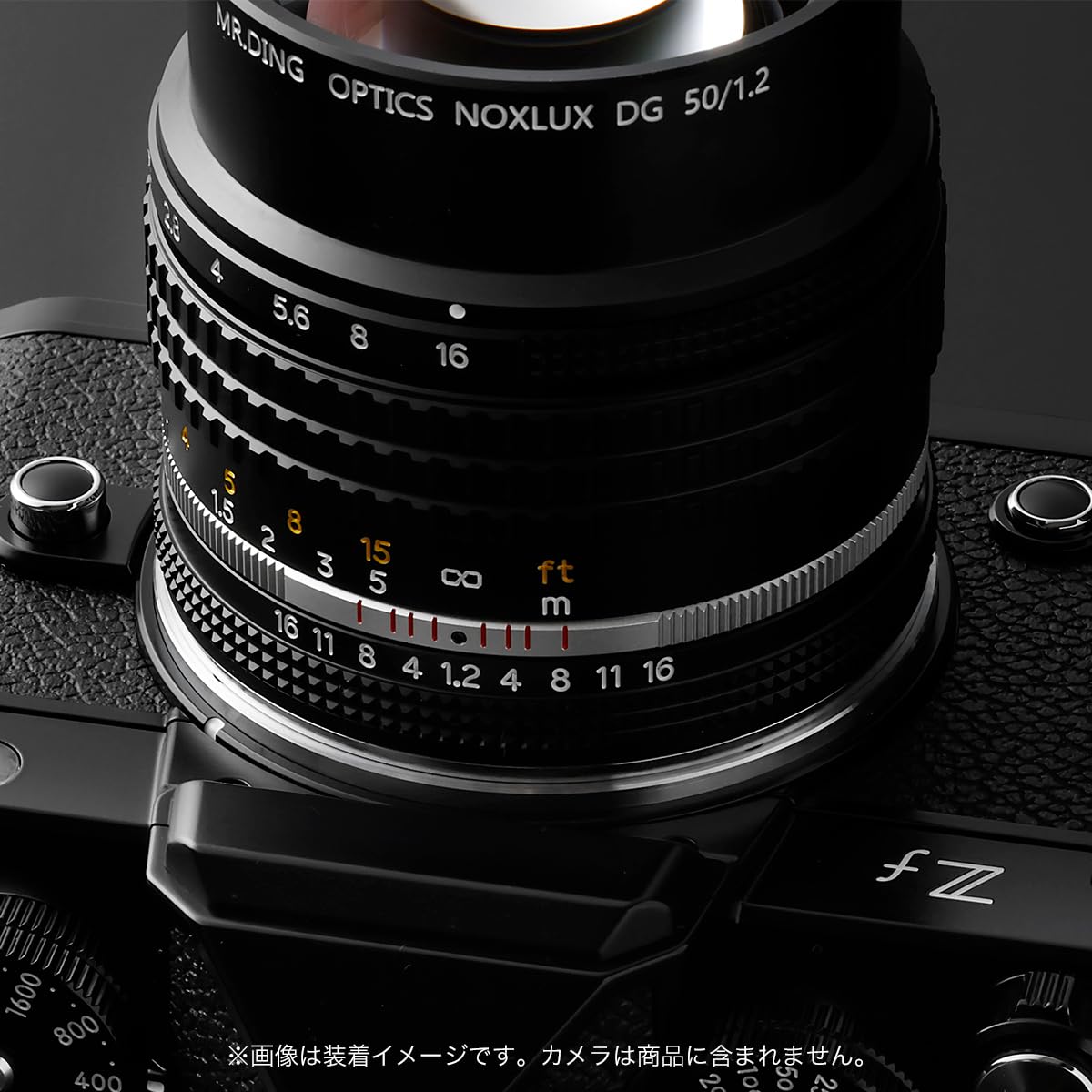 Amazon.co.jp: MR.DING Noxlux DG 50mm F1.2 Zマウント ニコンZ