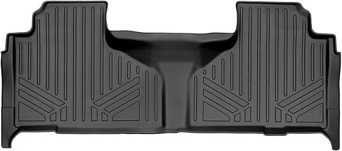 Miniatura 1 de SMARTLINER Revestimientos de segunda fila de ajuste personalizado, color negro, compatibles con Cadillac Escalade y ESV 2021-2023 con asiento de