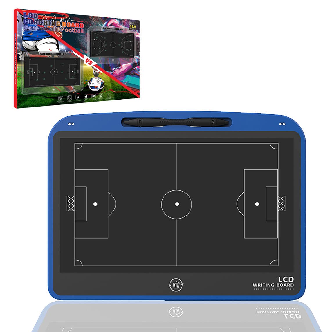 VNVDFLMLCD basketball/Soccer coaching board,electronic tactical training board,basketball/Football coach board basketball coaching equipment accessories,basketball coach gift