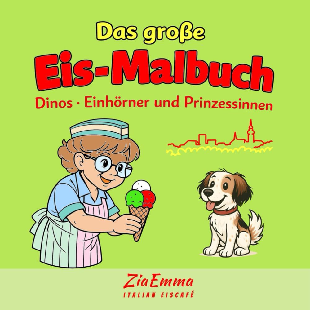 Das große Eis-Malbuch: Dinos · Einhörner und Prinzessinnen