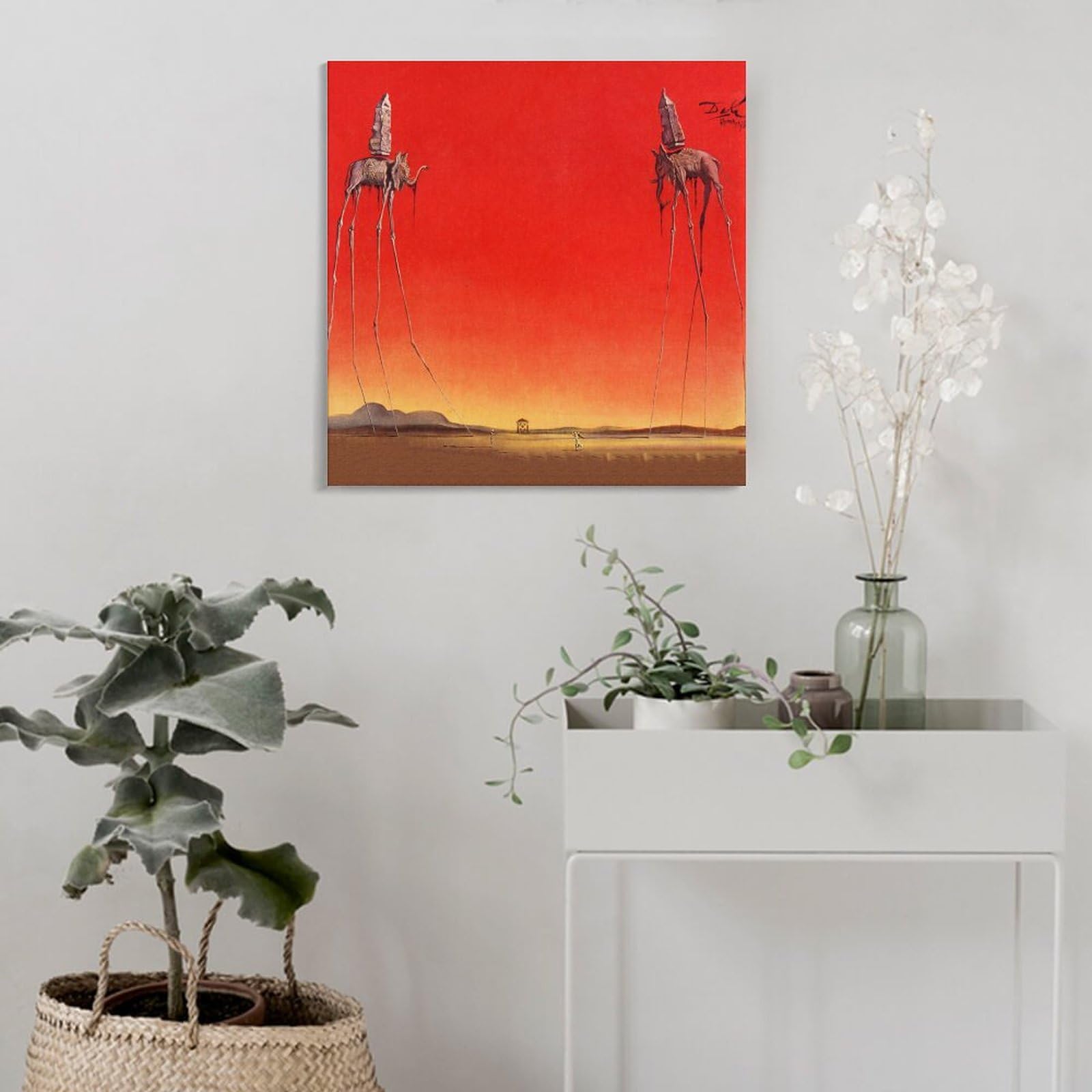 Amazon.co.jp: Salvador Daliサルバドール・ダリ《象》ポスター