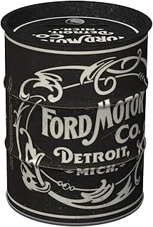 Nostalgic-Art Retro Money Box, 20.3 oz, Ford – Vintage Logo – Gift idea for Ford Fans, Official License Product (OLP), Metal Piggy Bank, Vintage Design