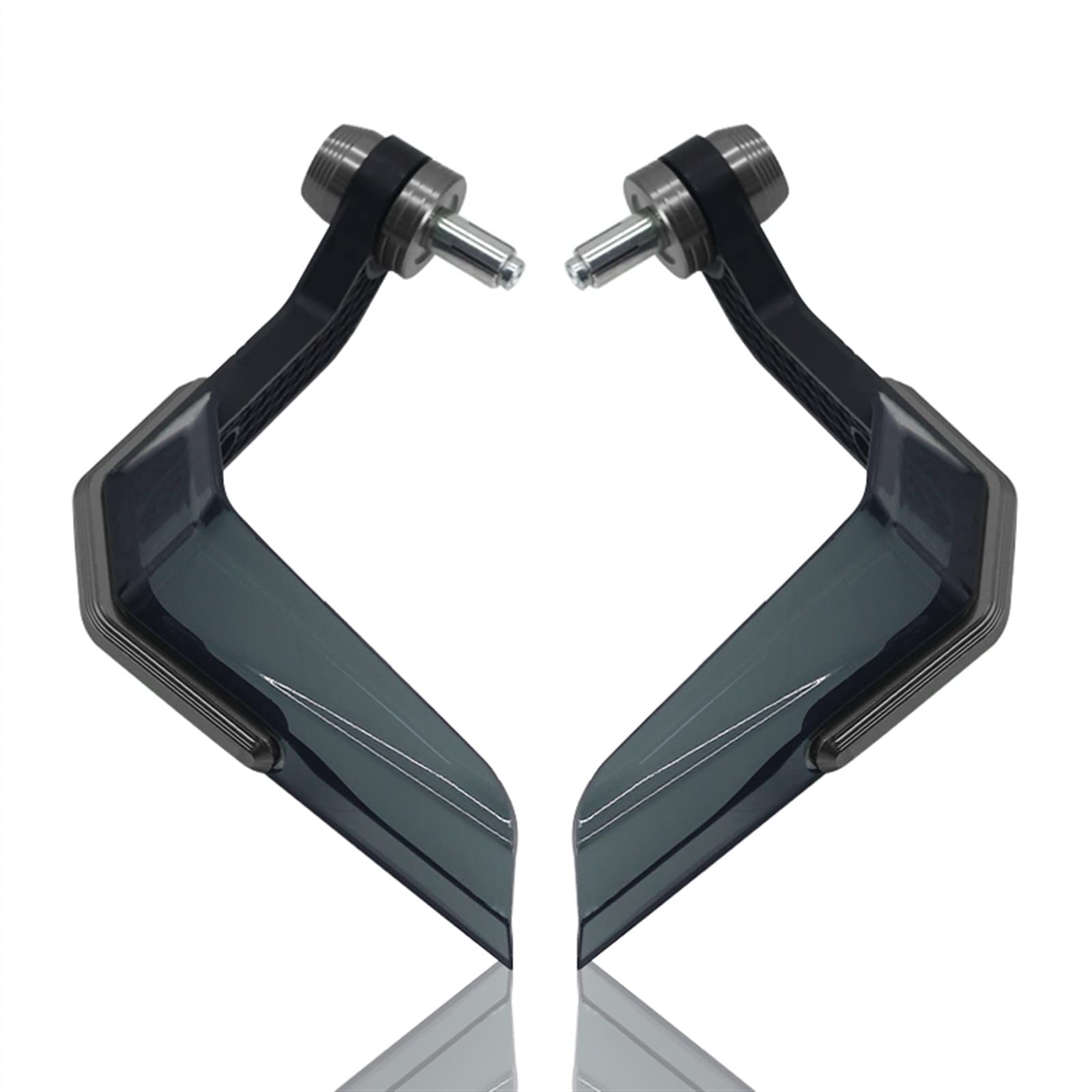 Contrapesos Manillar Moto para Hornet 900 600 CB600/F CB919 Hornet Nueva Motocicleta CNC Manillar Protector de Manos a Prueba Viento(Titanium)