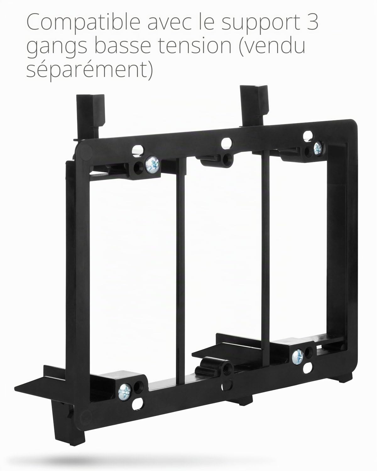Fosmon Prise Murale pour Haut-Parleurs | Surround Sound System 7.1 & Subwoofer | Prise Audio Murale, pour Fiche Banane, Home Cinéma, fil d'enceinte (Bornes de Sortie Cuivré Plaqué Or, RCA Jack, HDMI)