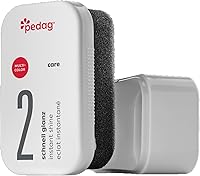 Pedag Instant Shine Leather Polish Sponge Kit - Mess-Free Quick Shine for Shoes, Bags, Boots & More