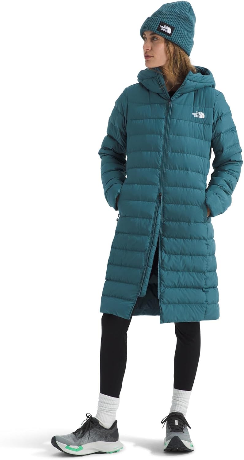 THE NORTH FACE Women's Aconcagua Parka | Wind Resistant, Water Repellent, 600 Fill Waterfowl Down Insulation XX-Large Space