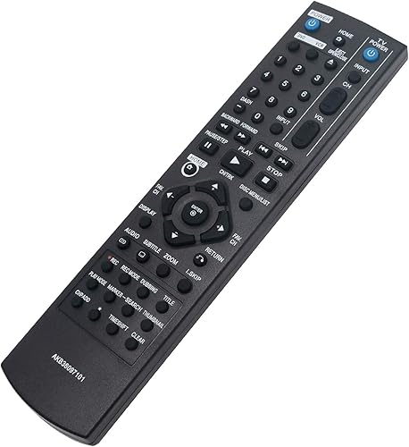 Miniatura 2 de AIDITIYMI AKB36097101 - Control remoto de repuesto para LG DVD VCR Combo grabadora de DVD grabadora de video casete grabadora RC897T RC700N RC797T