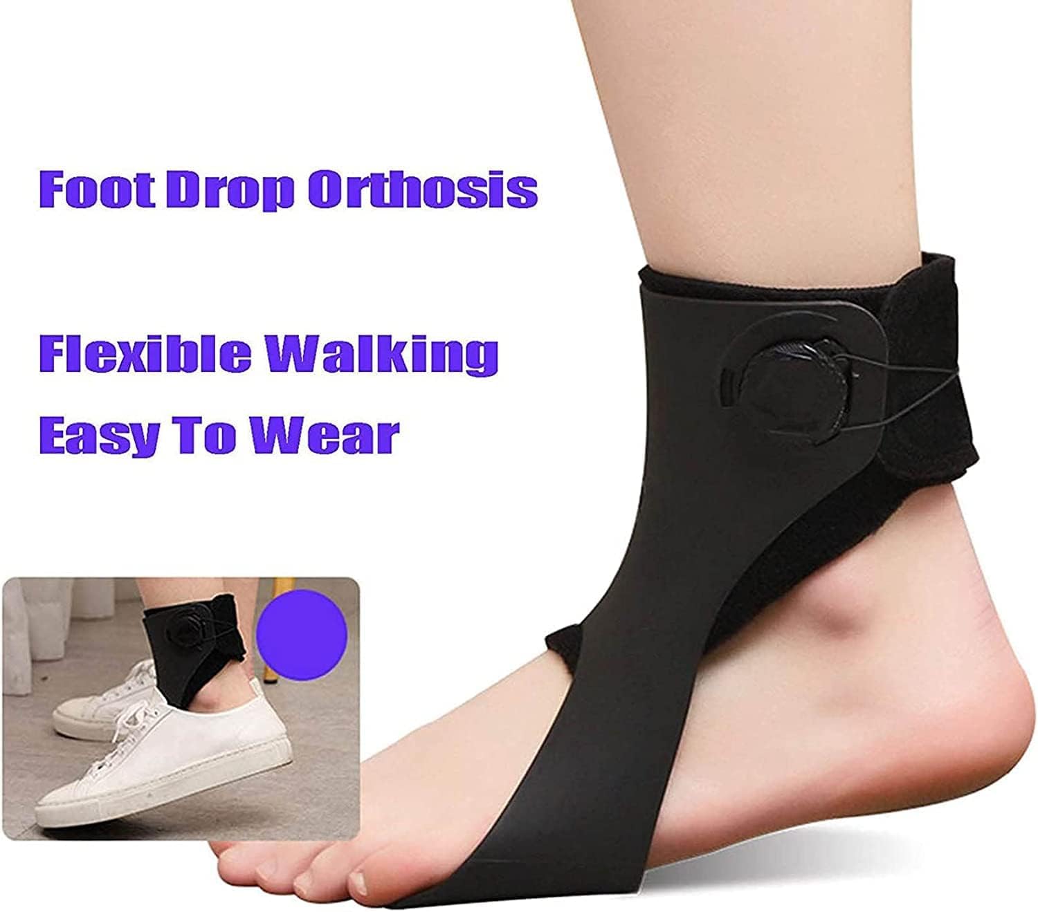 Ortesis de tobillo y pie, Órtesis de tobillo for fascitis plantar, férula nocturna, banda ajustable, soporte for pies for