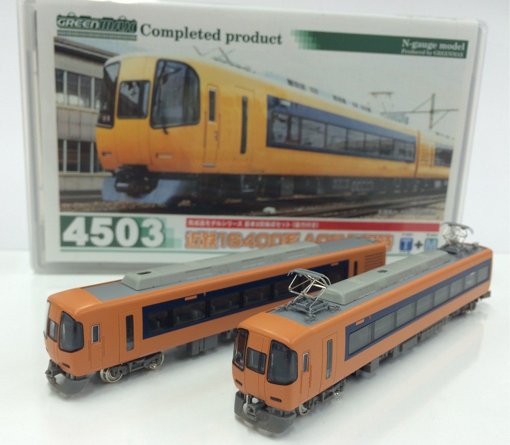 新品未使用グリーンマックス  4504 近鉄16400系ACE  増結2両 ヨドバシ.com - グリーンマックス GREENMAX Nゲージ 4504 [近鉄16400系