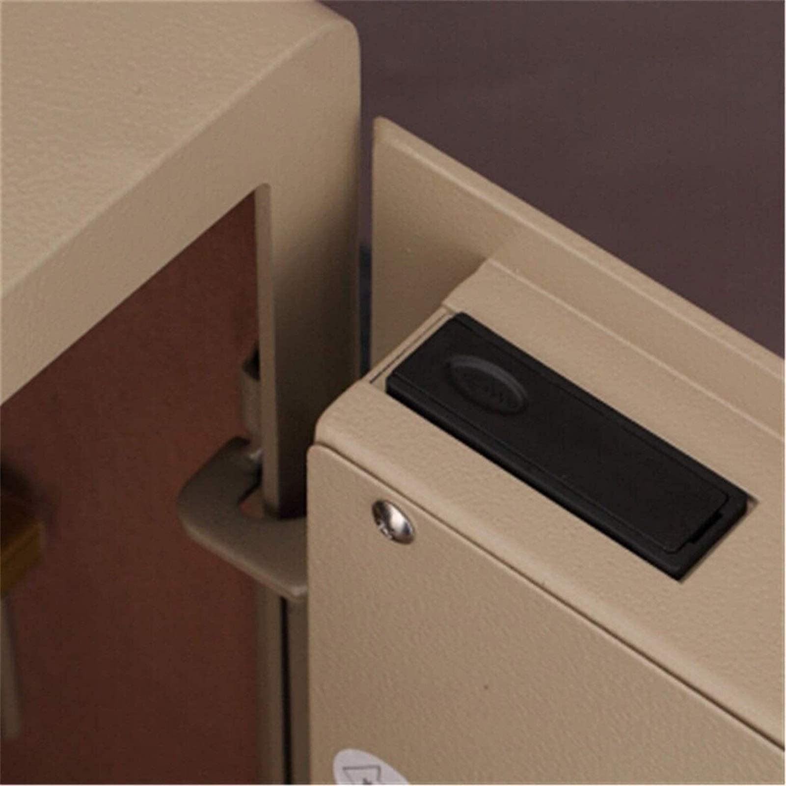 RLKHXBS Cash ES Check ES Safes de Pared Safes múltiples Capacidades de contraseña de Oficina de una Sola Puerta en el depósito Seguro para la Pared para el hogar y la Oficina (Imagen de Color tamaño