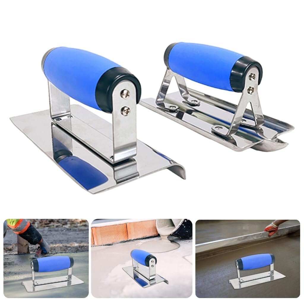 Paleta profesional de acero inoxidable para enlucido de esquinas, herramienta de alisado para mantenimiento de paredes de cocina/baño
