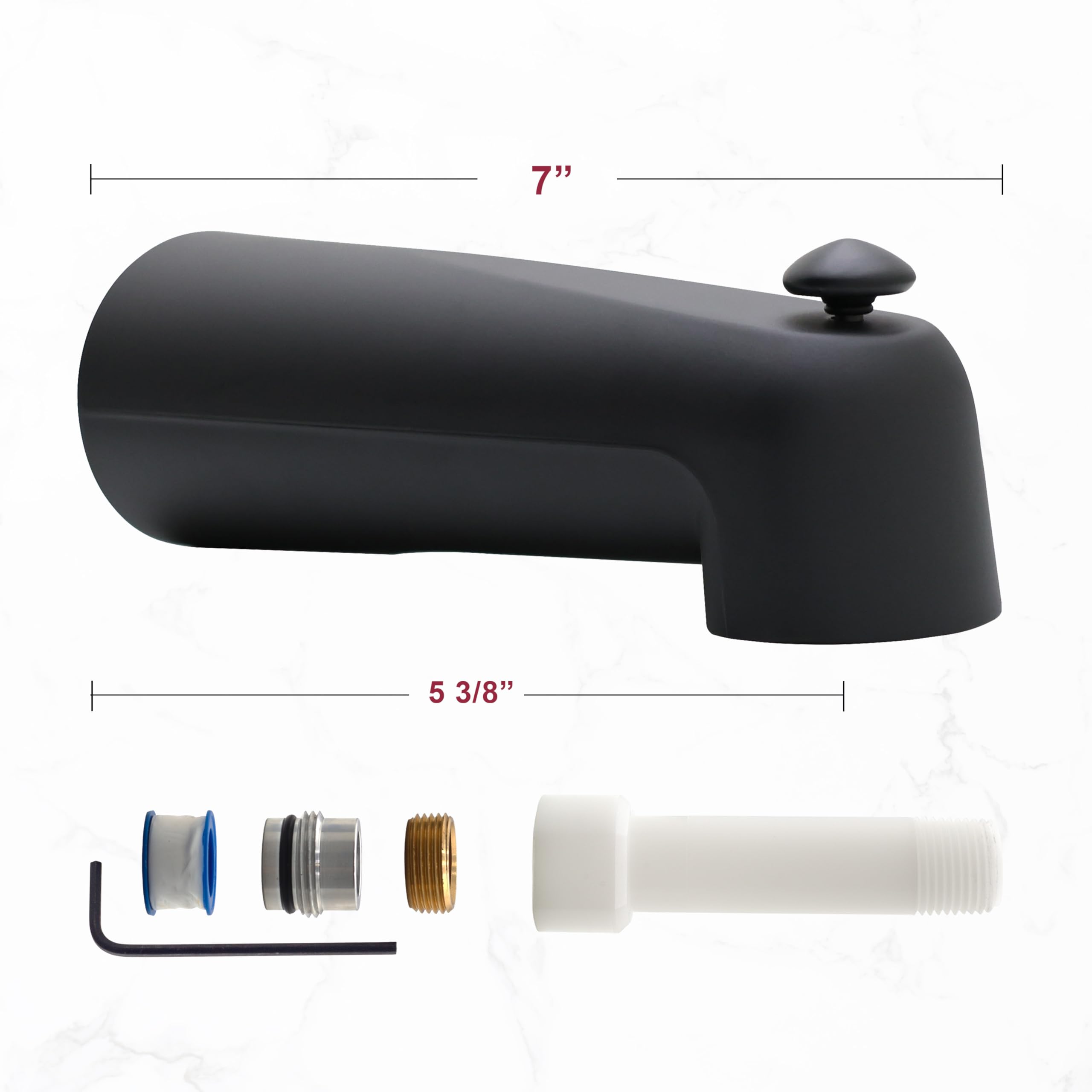 Westbrass E507DUS-62 Universal Fit 7