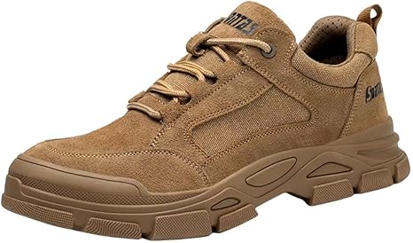 Amazon Co Jp 安全靴 メンズ おしゃれ フラット通気性 蒸れないでも滑らない靴 突き刺し衝突防止作業靴 ブラウン Size 36 ファッション Amazon Co Jp 安全靴 メンズ おしゃれ フラット通気性 蒸れないでも滑らない靴 突き刺し衝突防止作業靴 ブラウン Size 36 ファッション