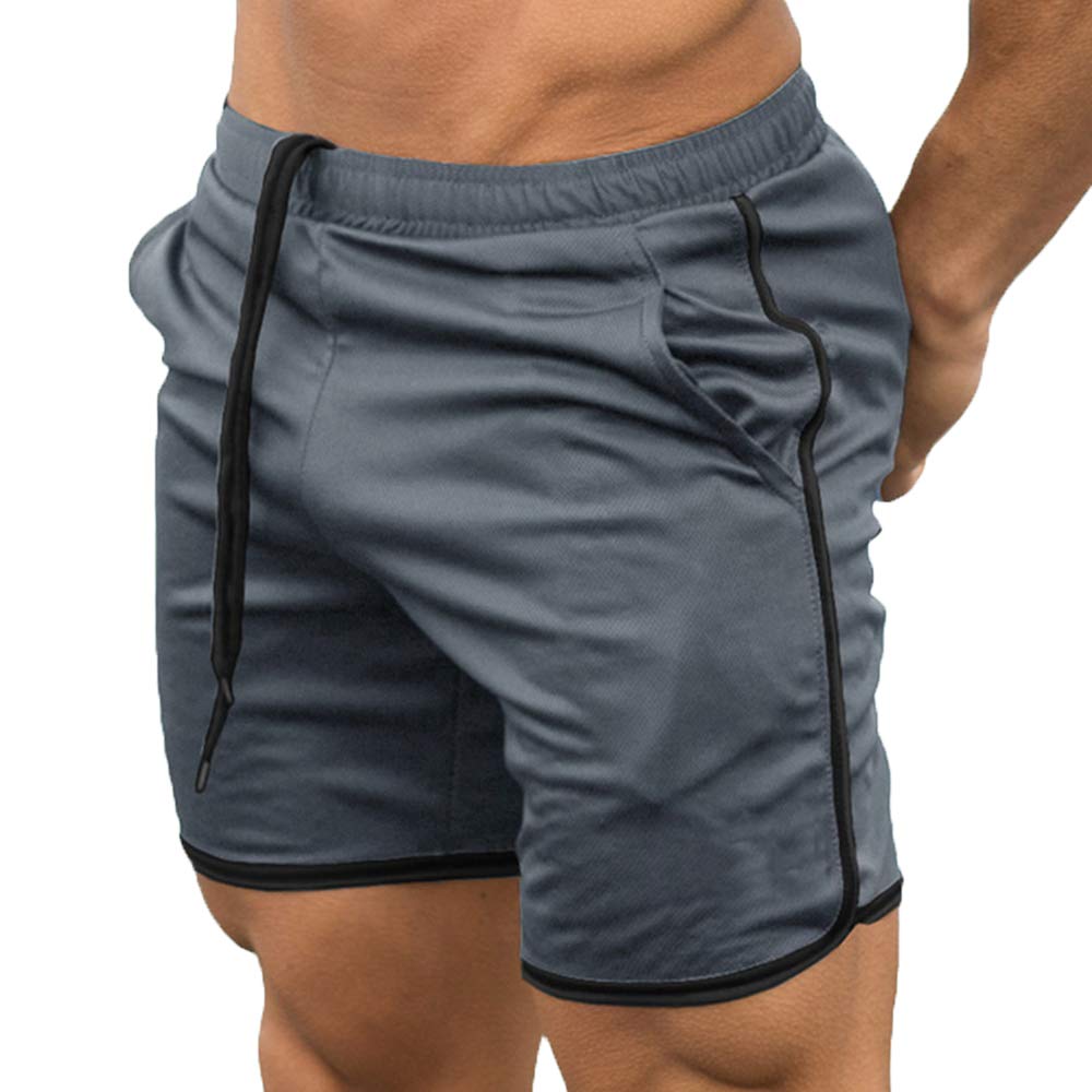 sandbank Mens Workout Shorts Bodybuilding Sporting Running Training Jogger Gym Short Pants Jogger Gym Pants with Pockets