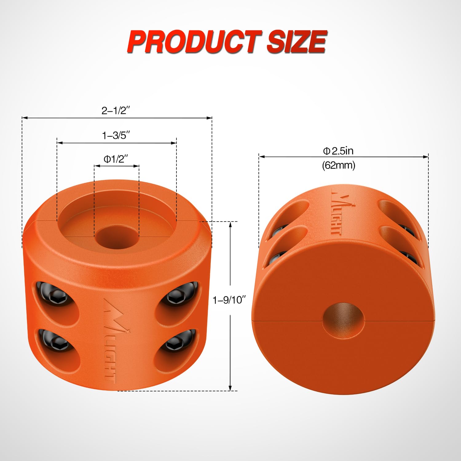 Rod Saver Heavy-Duty Winch Strap Replacement - Yellow - 3