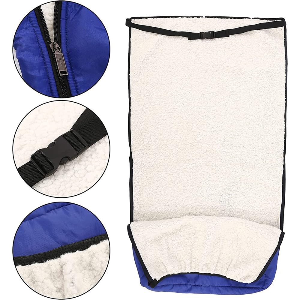 Bequeme Rollstuhl Beinabdeckung Winter,Winddichter Rollstuhlsack Fleecefutter Fleece Fußsack Rollstuhl Winddicht Wasserdicht Geeignet Kalte Tage Optimal Rollstuhlfahrer