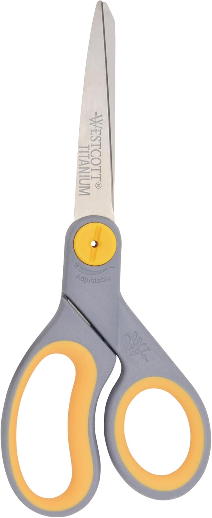 Westcott 8-Inch Titanium-Bonded Scissors with Adjustable Glide