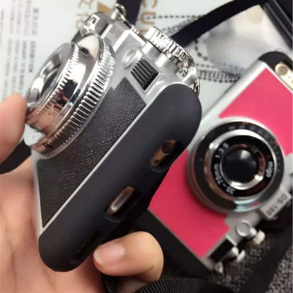 SIXRUN Vintage Camera Custodia per Telefono, Design 3D Fotocamera per (#9)