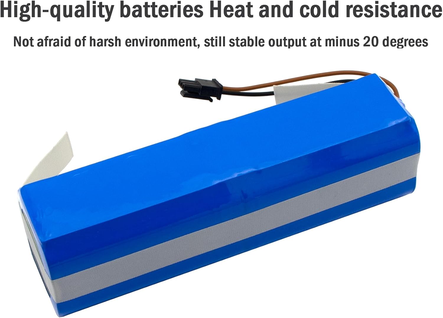 14.4V 6400mAh Li-ion Replacement Battery Compatible with Eufy RoboVac X8、X8 Hybrid、X8 Pro、X8 Pro SES Robot Vacuum