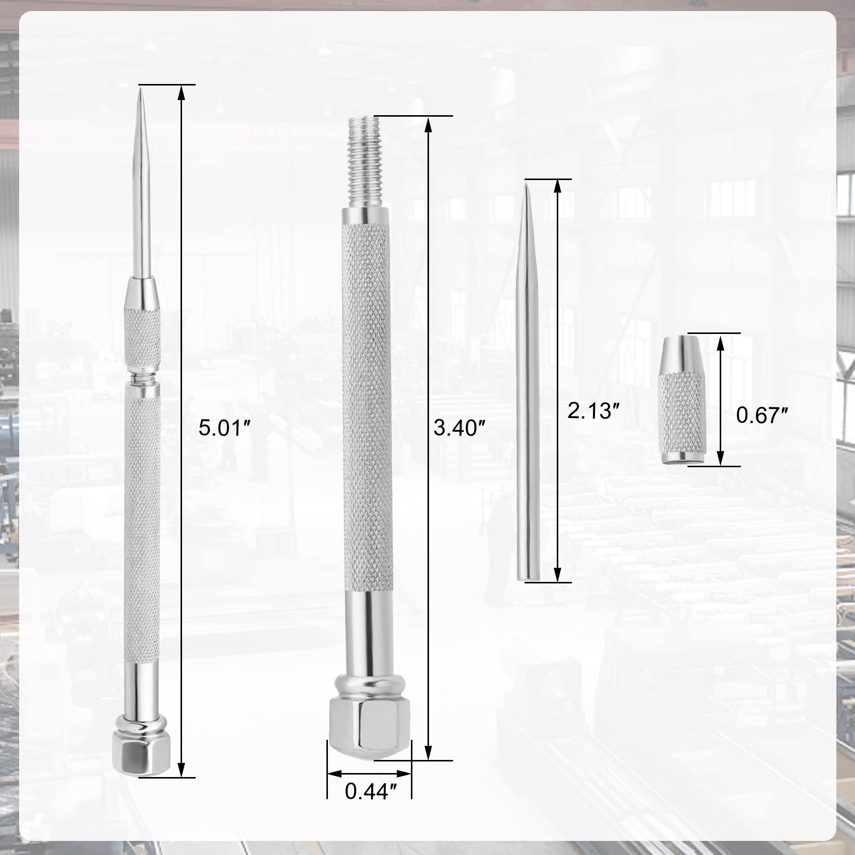 PAGOW Scribe Tool, Metal Scribe for Welding Marking Pen — Amazon image 2