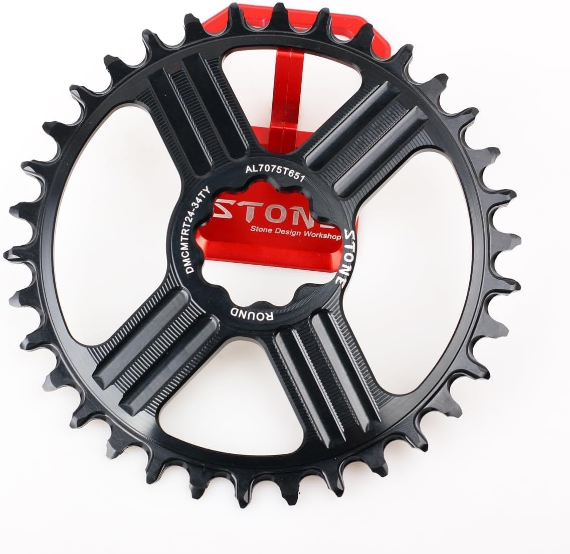 DJC Stone Chainring for Rotor 24mm Round 30T 32T 34 36 38T Direct Mount Narrow Bike Wide Chainwheel Bicycle Plate Tool
