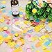 Outus 1 Inch Multicolor Round Tissue Confetti (3.5 oz)