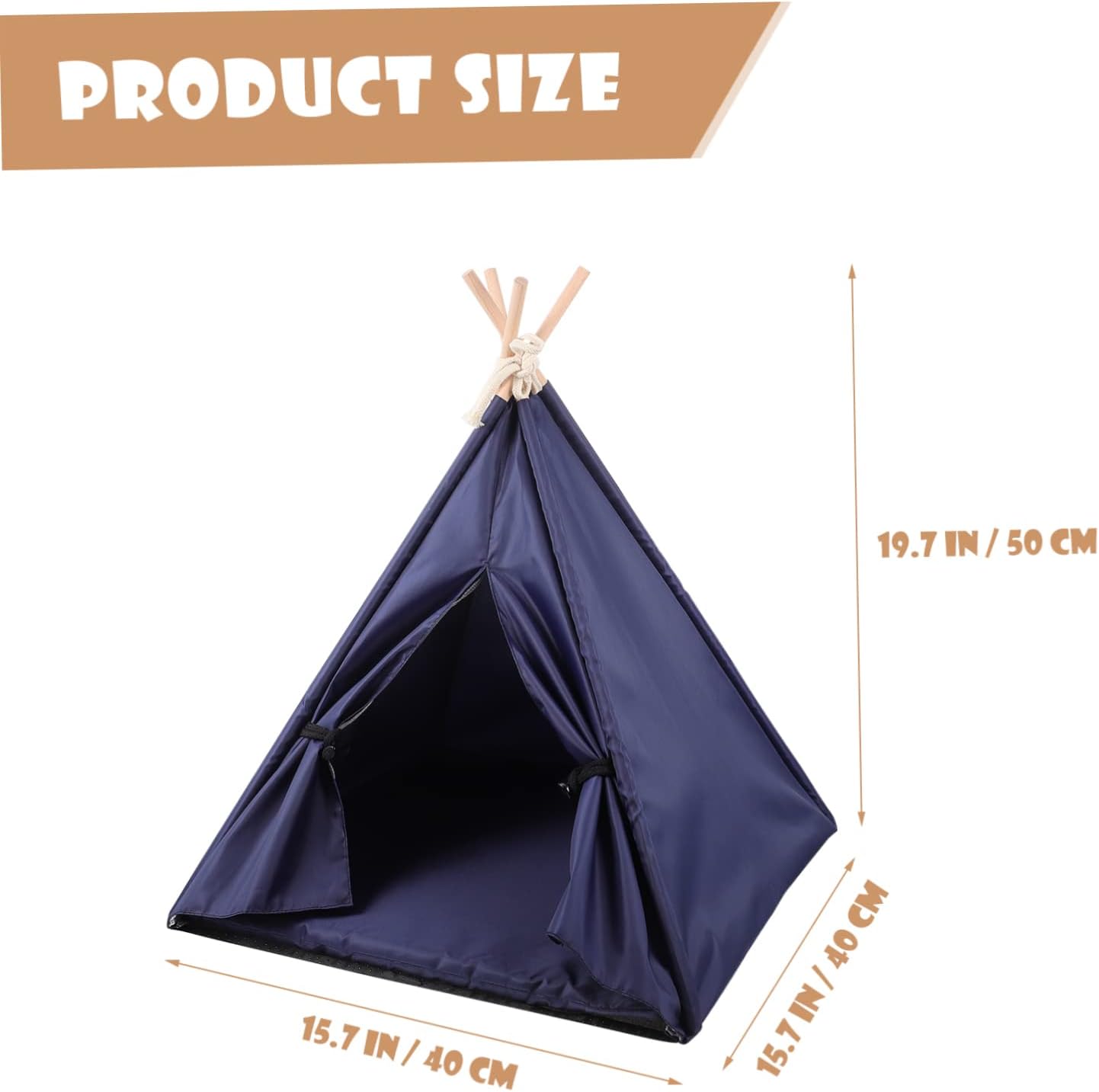 Angoily Dog Tent Bed Waterproof Oxford Fabric Pet Rest Tent for Small Medium Dog Cat