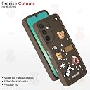 Pikkme Back Cover for Samsung Galaxy A26 5G | Cute Fun Cartoon 3D Bear Silicone Full Body Protection Bumper Case (Brown) gallery image