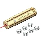 EZshoot Laser Bore Sight 300BLK 7.62x35mm Red Laser Boresighter with 2 Sets of Batteries