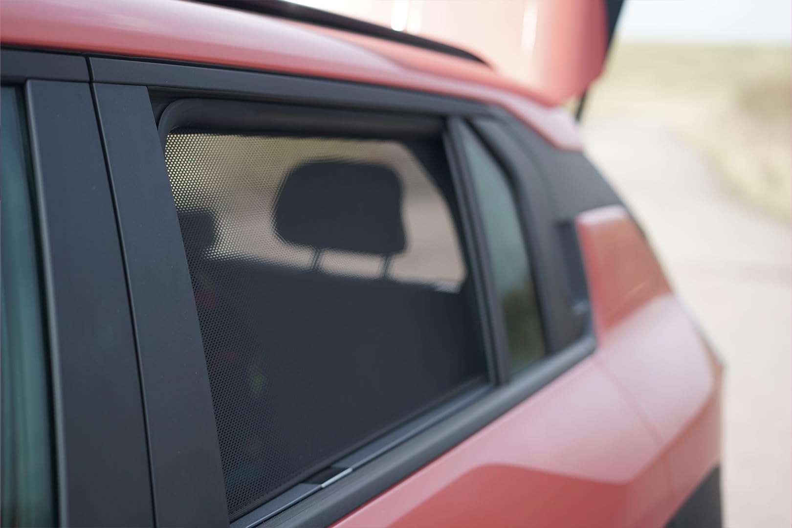 CAR SHADES Juego Compatible con Kia EV3 2024- (4-Partes) cortinillas Parasol a Medida