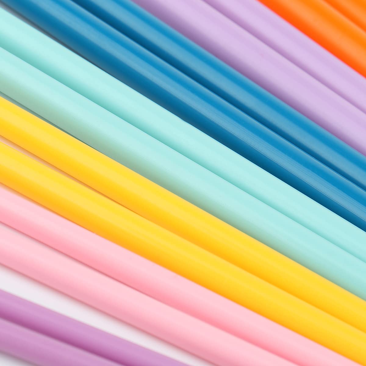 Set Ferri Da Maglia Dritti 40cm - 7 Paia In Plastica Colorata Da 4mm A 10mm Per Principianti E Adulti - Foto 6