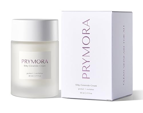 Crema de ceramida sedosa Hidratante facial limpia, sin fragancia y vegana Hidratante y voluminosa para todo tipo de piel