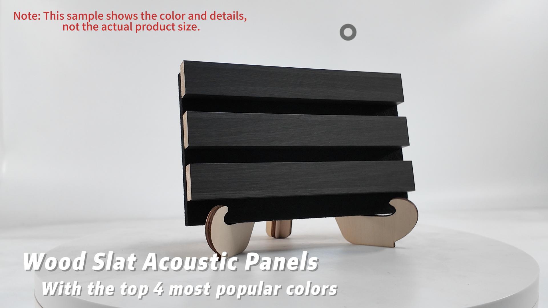 Amazon.com: CHDITB 3D Fluted Wood Slat Acoustic Wall Panels, 2Pcs