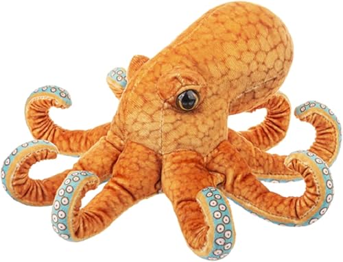 Ganz H14979 Pulpo costero, naranja, 10 pulgadas de ancho, Naranja