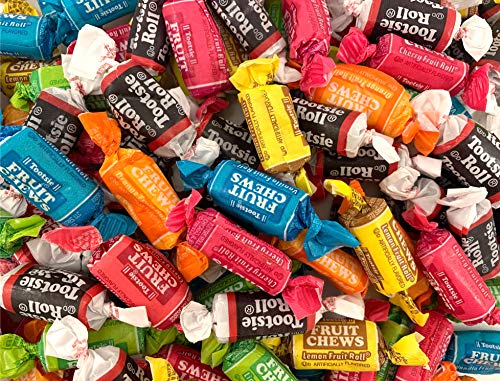 Tootsie Roll Fruit Chews Easter Candy Mix Assorted Flavored Chewy Candy, Bulk Pack, 3Lbs