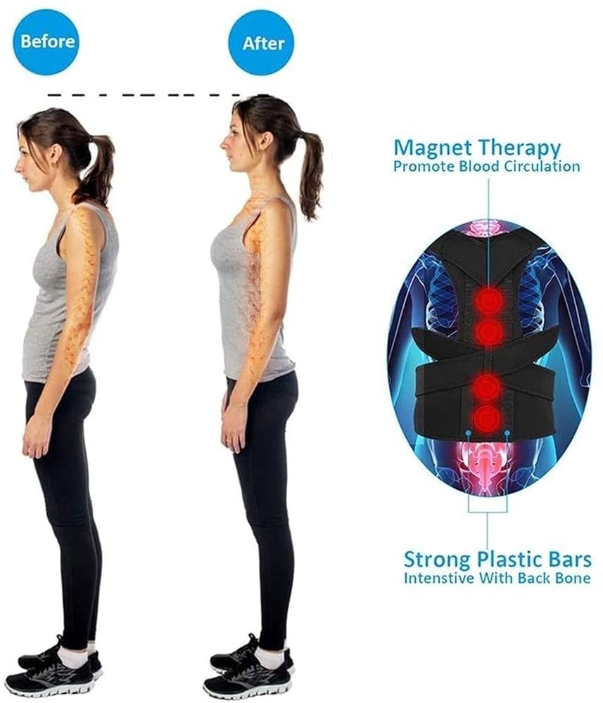 男性と女性のための調節可能な姿勢矯正器 - 姿勢ブレース、鎖骨サポート 51egt8M5FUL._AC_UF1000,