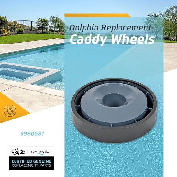 Dolphin Genuine Replacement Part Wheel for Universal Caddy 9980681