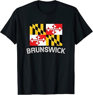 BRUNSWICK - Maryland | MD City State USA - Cute Souvenir T-Shirt