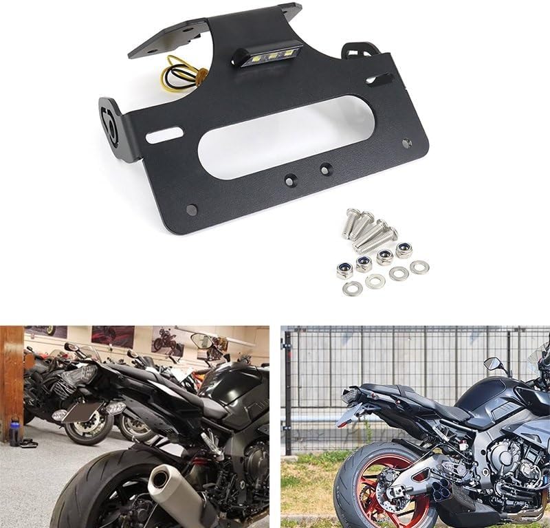 パワーガード3枚 Mサイズ オートバイのナンバープレートフレーム MT-10 ため FZ-10 MT10 ため