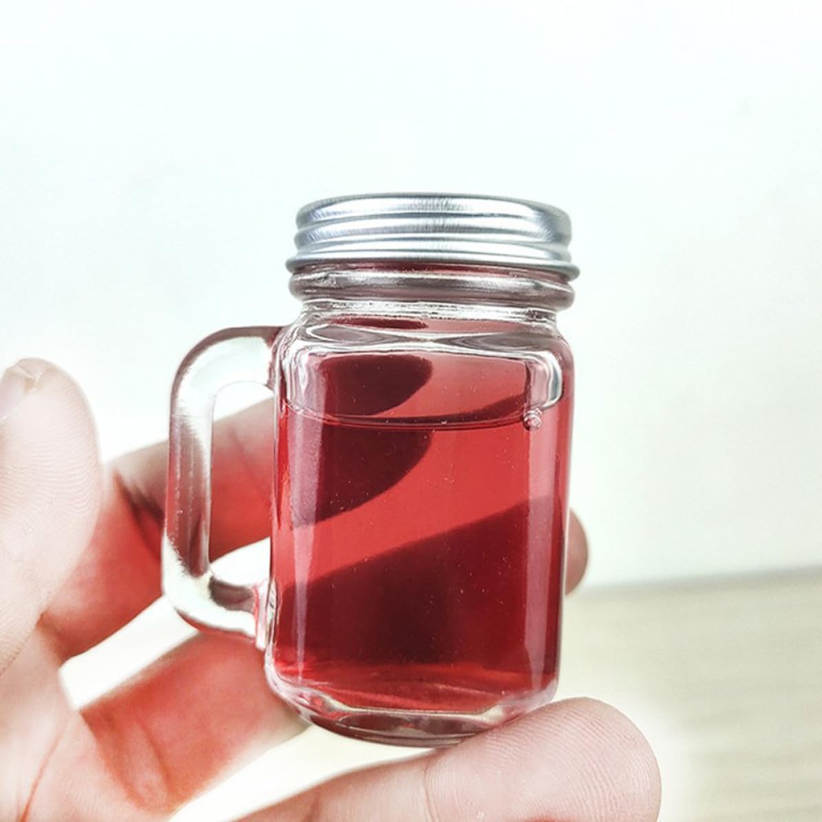 16 Stück Nachfüllbare Parfümflasche 60ml aus Glas und Aluminium