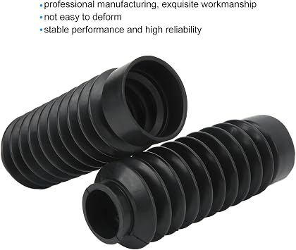 Motorcycle Fork Covers for CL400 CB400 CB500 CB400ss, 2 Pcs Fork Boot Shock Absorber Protector Guards