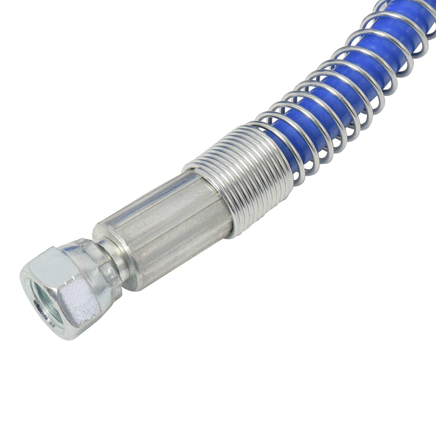 Tubo de fibra flexible para pulverizador de manguera de pintura sin aire de 1/4 pulgadas, 3300 PSI