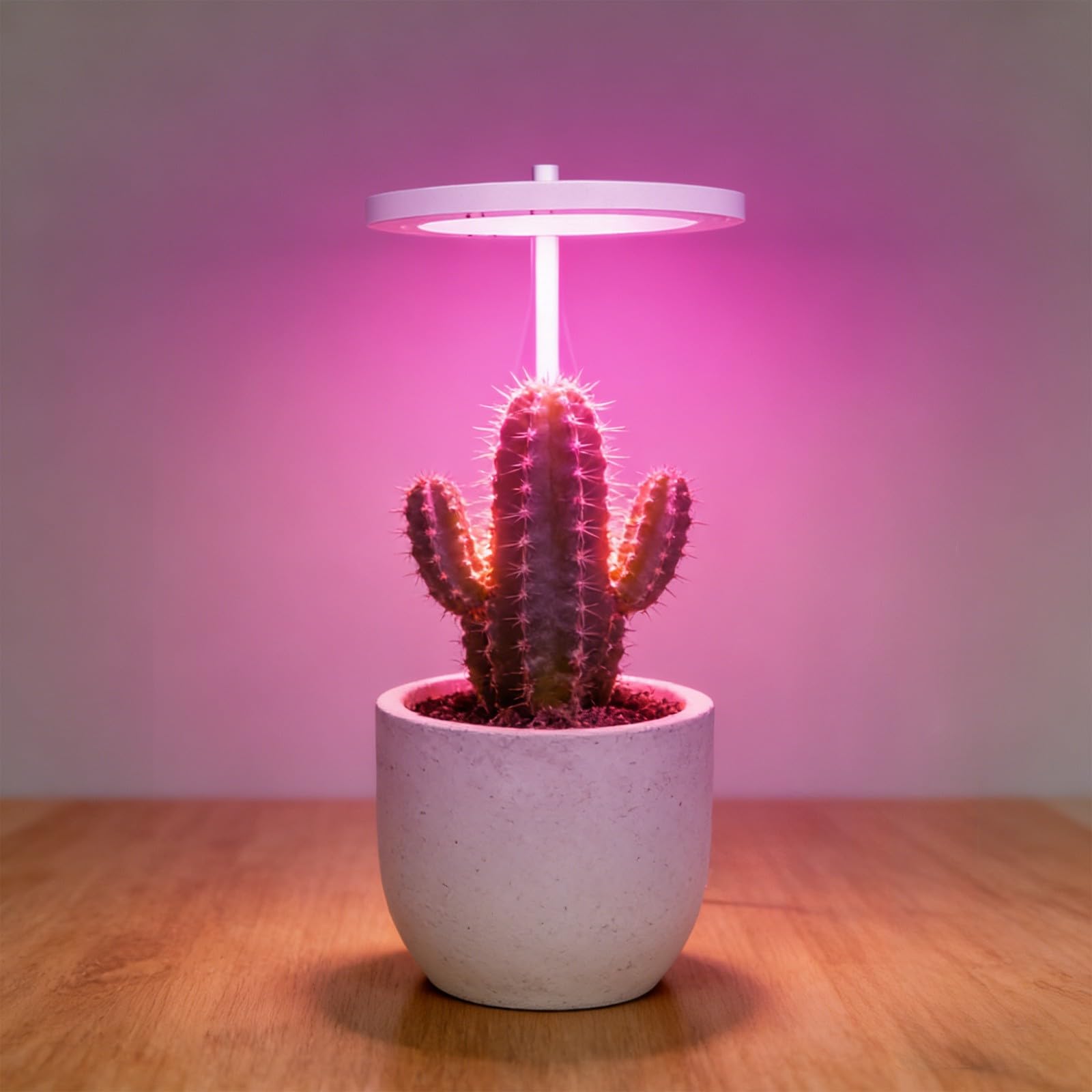 Luces LED de cultivo para plantas de interior, lámpara de cultivo de plántulas de interior de ahorro de energía, temporizador inteligente con 5 niveles de brillo, diseño de 2 cabezales para uso debajo