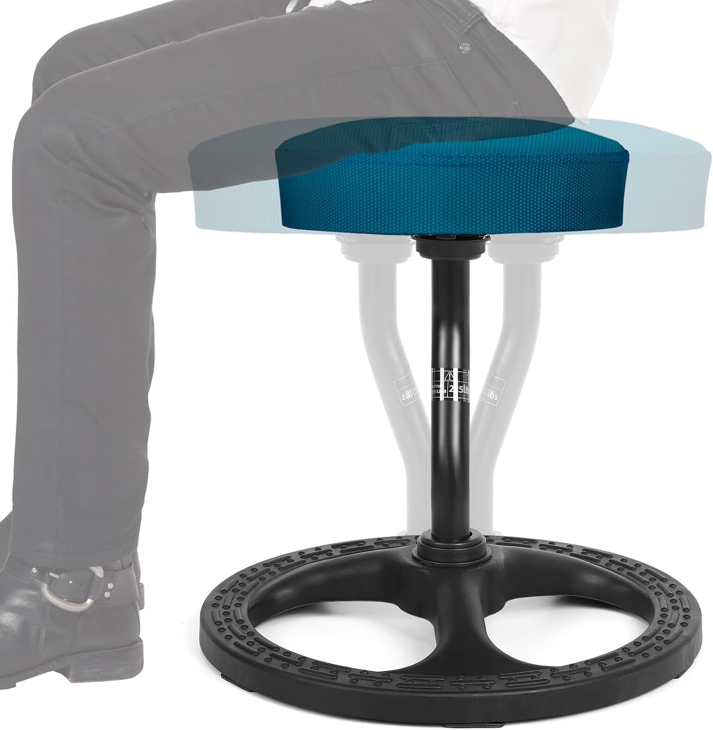 SpinBalance – Wobble Stool for Adults with Non-Slip Base