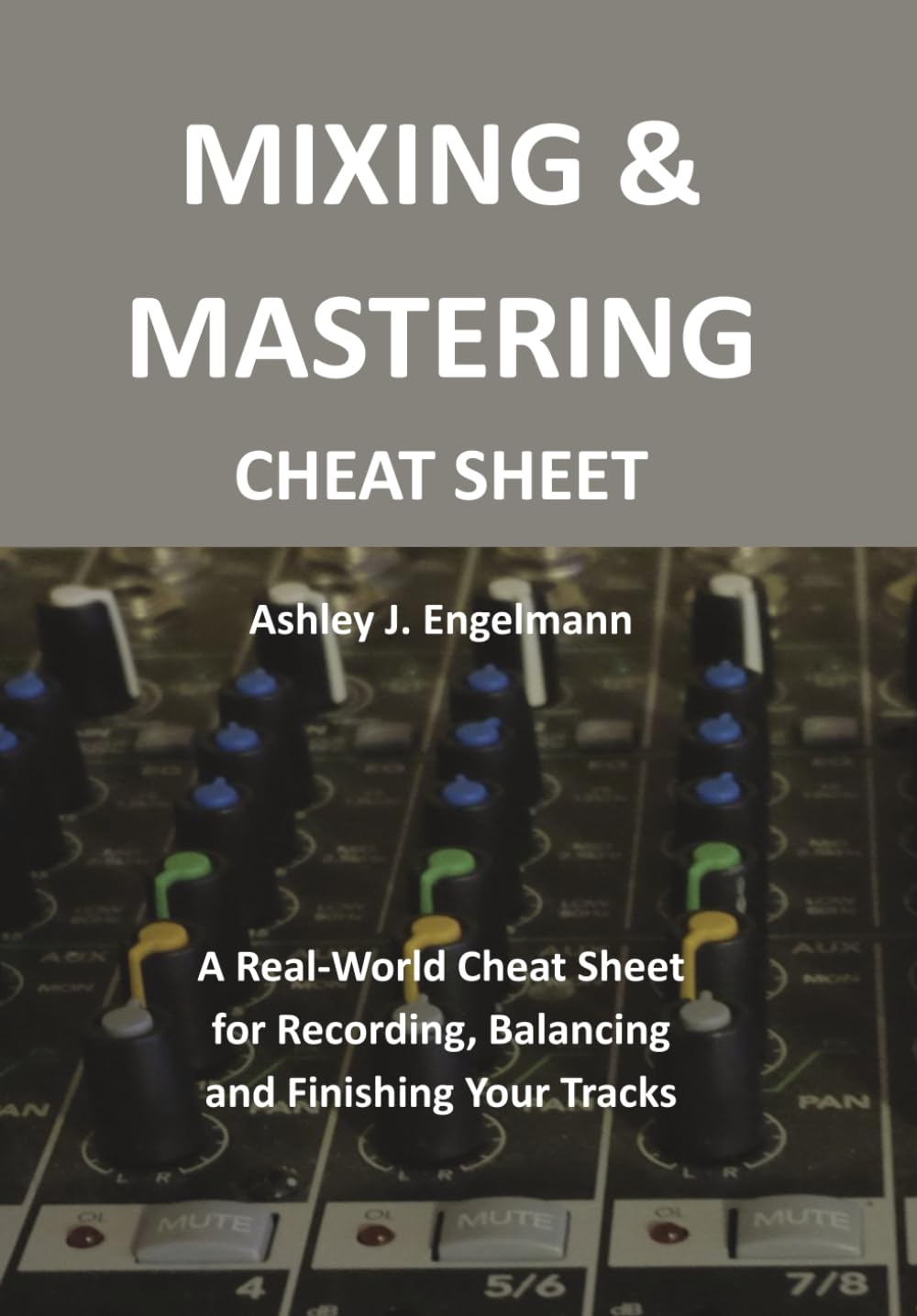 Mixing & Mastering Cheat Sheet: A Real-World Cheat Sheet for Recording, Balancing and Finishing Your Tracks (Audio Cheat Sheets)