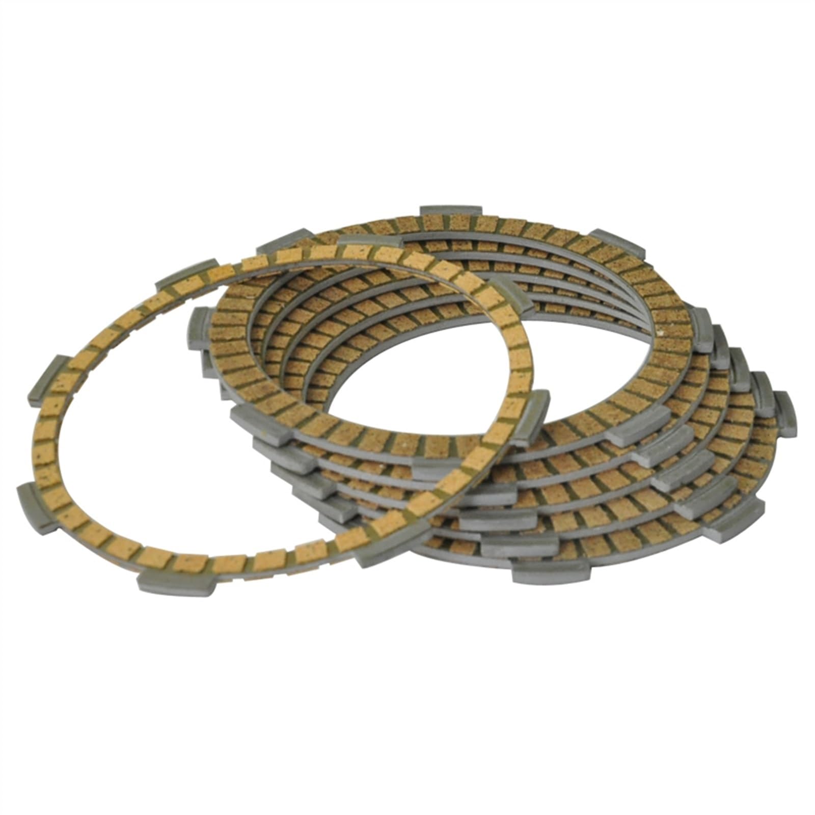 Motorcycle Clutch Disc 5+1 Pcs Motorcycle Fibrous Clutch Discs Plates for Kawasaki KMX125…
