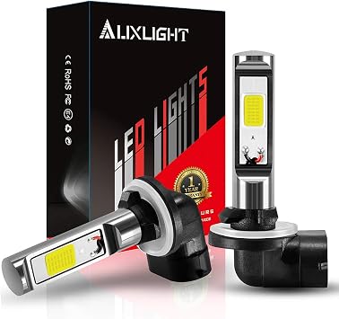 AUXLIGHT 881 889 886 894 862 896 898 LED Fog Light Bulbs 6000K Xenon White, Super Bright High Power COB Chips LED Fog Daytime Running Lights DRL Bulbs Replacement for Cars, Trucks Pack of 2